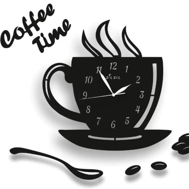 Coffee cup with spoon and coffee